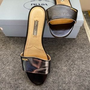 Prada flat sandals